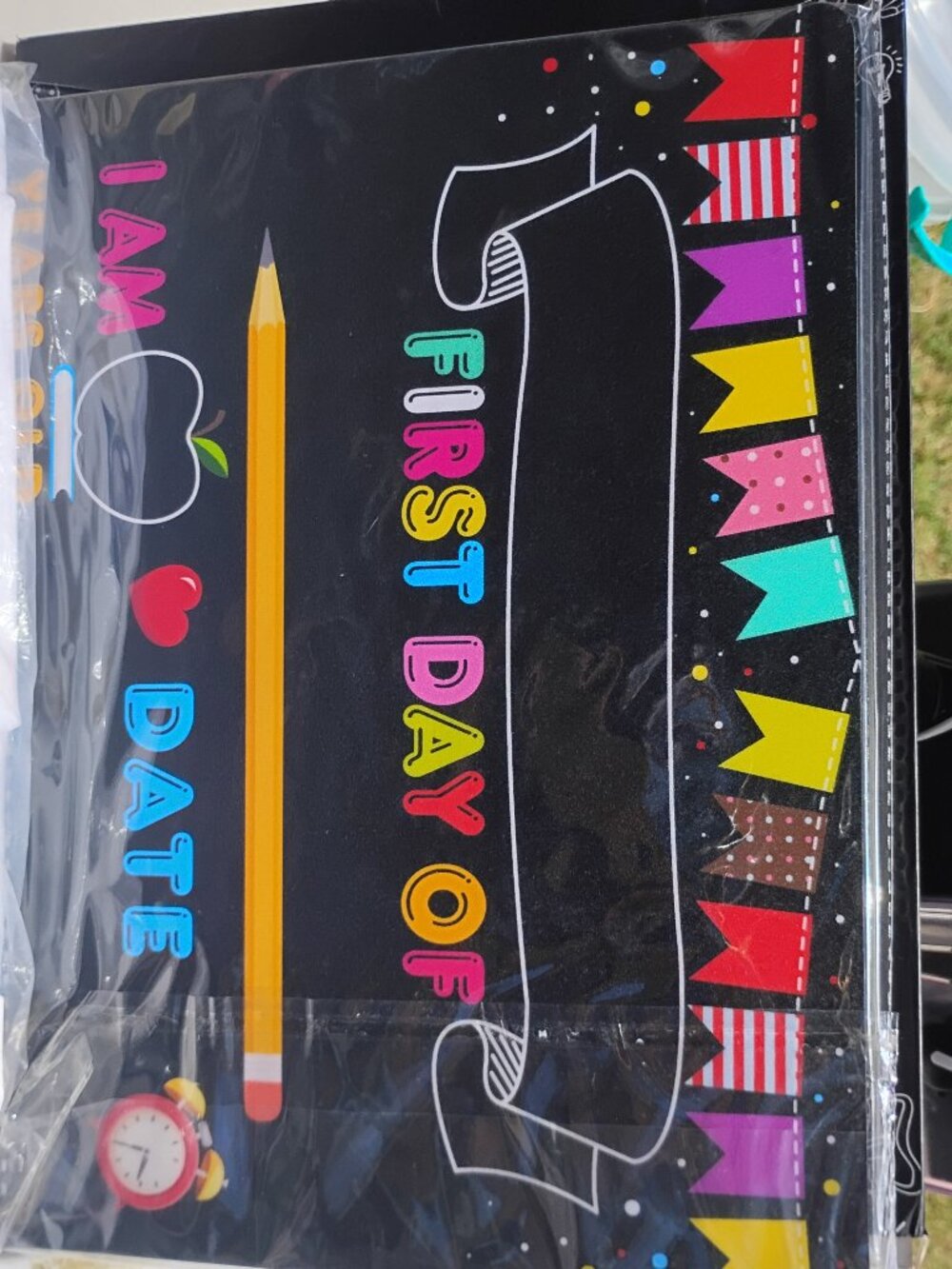 First Day Of School Sign